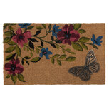 Clayre & Eef | Deurmat Binnen Bruin, Roze 75x45x1 cm | MC202 Clayre & Eef | Deurmat Binnen Bruin, Roze 75x45x1 cm | MC202