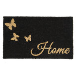 Clayre & Eef | Deurmat Binnen Goudkleurig, Zwart 75x45x1 cm | MC218 Clayre & Eef | Deurmat Binnen Goudkleurig, Zwart 75x45x1 cm | MC218