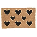 Clayre & Eef | Deurmat Binnen Bruin, Zwart 75x45x1 cm | MC221 Clayre & Eef | Deurmat Binnen Bruin, Zwart 75x45x1 cm | MC221