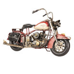 Clayre & Eef | Decoratie Miniatuur Motor Rood 42x17x24 cm | MO0024 Clayre & Eef | Decoratie Miniatuur Motor Rood 42x17x24 cm | MO0024
