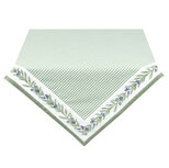 Clayre & Eef | Tafelkleed Wit, Groen, Blauw 150x250 cm | OLG05GR Clayre & Eef | Tafelkleed Wit, Groen, Blauw 150x250 cm | OLG05GR