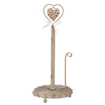Clayre & Eef | Keukenrolhouder Beige ø 16x38 cm | 6RO0073 Clayre & Eef | Keukenrolhouder Beige ø 16x38 cm | 6RO0073