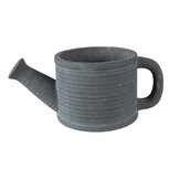 Clayre & Eef | Bloempot gieter Binnen Grijs 27x15x11 cm | 6TE0484 Clayre & Eef | Bloempot gieter Binnen Grijs 27x15x11 cm | 6TE0484