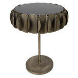 Clayre & Eef | Bijzettafel Koperkleurig ø 57x66 cm | 5Y1137 Clayre & Eef | Bijzettafel Koperkleurig ø 57x66 cm | 5Y1137