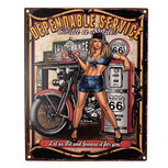 Clayre & Eef | Tekstbord Zwart 20x1x25 cm | 6Y5166 Clayre & Eef | Tekstbord Zwart 20x1x25 cm | 6Y5166