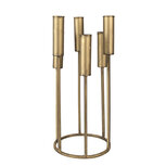 Clayre & Eef | Kandelaar Goudkleurig 17x16x37 cm | 6Y5324 Clayre & Eef | Kandelaar Goudkleurig 17x16x37 cm | 6Y5324