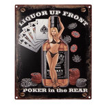 Clayre & Eef | Tekstbord Zwart 20x1x25 cm | 6Y5181 Clayre & Eef | Tekstbord Zwart 20x1x25 cm | 6Y5181