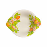 Sinaasappel schaal diep reliëf 30 cm ovaal wit oranje | EWSS01 | Piccobella Sinaasappel schaal diep reliëf 30 cm ovaal wit oranje | EWSS01 | Piccobella