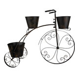 Clayre & Eef | Planthouder fiets Zwart 79x27x60 cm | 5Y1157 Clayre & Eef | Planthouder fiets Zwart 79x27x60 cm | 5Y1157