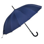 Clayre & Eef | Paraplu Volwassenen Blauw ø 60 cm | JZUM0025BL Clayre & Eef | Paraplu Volwassenen Blauw ø 60 cm | JZUM0025BL