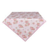 Clayre & Eef | Tafelkleed Roze 100x100 cm | SWR01 Clayre & Eef | Tafelkleed Roze 100x100 cm | SWR01