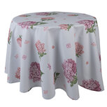 Clayre & Eef | Tafelkleed, Roze, Blauw ø 170 cm | VTG07 Clayre & Eef | Tafelkleed, Roze, Blauw ø 170 cm | VTG07