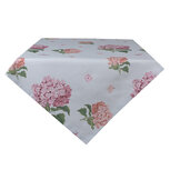 Clayre & Eef | Tafelkleed Wit, Roze, Groen 150x150 cm | VTG15 Clayre & Eef | Tafelkleed Wit, Roze, Groen 150x150 cm | VTG15