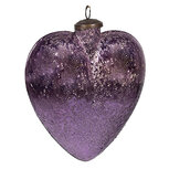 Clayre & Eef | Kerstbal Paars 17x5x16 cm | 6GL4323 Clayre & Eef | Kerstbal Paars 17x5x16 cm | 6GL4323