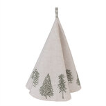 Clayre & Eef | Theedoek Beige ø 80 cm | NPT48 Clayre & Eef | Theedoek Beige ø 80 cm | NPT48