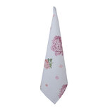 Clayre & Eef | Theedoek Wit, Roze 50x70 cm | VTG42-2 Clayre & Eef | Theedoek Wit, Roze 50x70 cm | VTG42-2