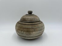 Houten pot met deksel vintage bruin 16x18cm decoratie | 264238 | Home Sweet Home | Stoer & Sober Woonstijl Houten pot met deksel vintage bruin 16x18cm decoratie | 264238 | Home Sweet Home | Stoer & Sober Woonstijl