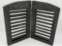 2 luik louvre shutters antiek zwart 40 x 44 cm | 085092 | Home Sweet Home | Stoer & Sober Woonstijl 2 luik louvre shutters antiek zwart 40 x 44 cm | 085092 | Home Sweet Home | Stoer & Sober Woonstijl