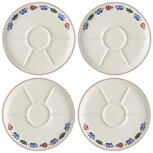 Set van 4 Boerenbont borden Fondue - Gourmet Ø27cm | 4301143 | Royal Boch Set van 4 Boerenbont borden Fondue - Gourmet Ø27cm | 4301143 | Royal Boch