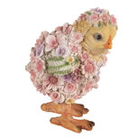 Clayre & Eef | Decoratie beeld Kuiken Roze Geel 11x11x14 cm | 6PR4897 Clayre & Eef | Decoratie beeld Kuiken Roze Geel 11x11x14 cm | 6PR4897