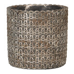 Clayre & Eef | Bloempot Binnen Grijs ø 15x14 cm | 6TE0494M Clayre & Eef | Bloempot Binnen Grijs ø 15x14 cm | 6TE0494M
