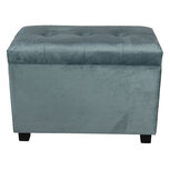 Clayre & Eef | Poef Groen 60x36x43 cm | 64061LT Clayre & Eef | Poef Groen 60x36x43 cm | 64061LT