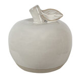 Clayre & Eef | Decoratie Appel Beige ø 8x8 cm | 6CE1592S Clayre & Eef | Decoratie Appel Beige ø 8x8 cm | 6CE1592S