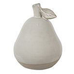 Clayre & Eef | Decoratie Peer Beige ø 8x11 cm | 6CE1593S Clayre & Eef | Decoratie Peer Beige ø 8x11 cm | 6CE1593S