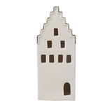 Clayre & Eef | Decoratie Huisje met LED Beige, Goudkleurig 7x6x16 cm | 6CE1598M Clayre & Eef | Decoratie Huisje met LED Beige, Goudkleurig 7x6x16 cm | 6CE1598M