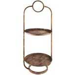 Dekoratief | Pièce-mont‚‚ roest, metaal, 31x27x72cm | A215503 Dekoratief | Pièce-mont‚‚ roest, metaal, 31x27x72cm | A215503