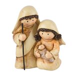 Dekoratief | Kerststalletje Jozef/Maria/Jezus, resina, 6x3x7cm | A225412 Dekoratief | Kerststalletje Jozef/Maria/Jezus, resina, 6x3x7cm | A225412