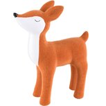 Dekoratief | Vos staand, wit/oranje, dolomiet/velvet, 15x6x19cm | A225848 Dekoratief | Vos staand, wit/oranje, dolomiet/velvet, 15x6x19cm | A225848