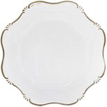 Dekoratief | Deco schaal rond, transparant, PVC, 35x35cm | A234002 Dekoratief | Deco schaal rond, transparant, PVC, 35x35cm | A234002