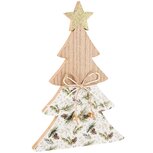 Dekoratief | Boompje m/takjesprint, wit/groen/naturel, hout, 18x2x36cm | A235335 Dekoratief | Boompje m/takjesprint, wit/groen/naturel, hout, 18x2x36cm | A235335