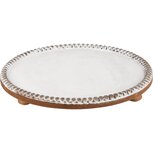 Dekoratief | Dienblad rond, naturel, hout, 30x30x4cm | A235351 Dekoratief | Dienblad rond, naturel, hout, 30x30x4cm | A235351