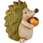 Dekoratief | Egeltje m/vrucht, groen, resina, 11x7x11cm | A235472 Dekoratief | Egeltje m/vrucht, groen, resina, 11x7x11cm | A235472