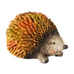 Dekoratief | Egel, oranje/groen, resina, 10x7x6cm | A235477 Dekoratief | Egel, oranje/groen, resina, 10x7x6cm | A235477