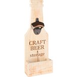 Dekoratief | Flesopener naturel, hout/metaal, 12x5x35cm | A235740 Dekoratief | Flesopener naturel, hout/metaal, 12x5x35cm | A235740