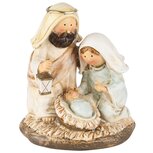 Dekoratief | Ensemble kerststalfiguren, beige, resina, 8x7x9cm | A235825 Dekoratief | Ensemble kerststalfiguren, beige, resina, 8x7x9cm | A235825
