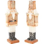 Dekoratief | Notenkraker 'Biscuit', resina, 9x7x27cm, set van 2 stuks | A235872 Dekoratief | Notenkraker 'Biscuit', resina, 9x7x27cm, set van 2 stuks | A235872