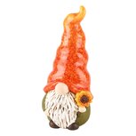 Dekoratief | Gnoom m/zonnebloem, oranje/groen, TC, 11x10x23cm | A235906 Dekoratief | Gnoom m/zonnebloem, oranje/groen, TC, 11x10x23cm | A235906