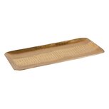 Dekoratief | Dienblad RH, goud, metaal, 26x12x1cm | A238075 Dekoratief | Dienblad RH, goud, metaal, 26x12x1cm | A238075