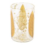 Dekoratief | Theelichthouder 'Autumn Twigs', transparant, glas, 7x7x10cm | A238236 Dekoratief | Theelichthouder 'Autumn Twigs', transparant, glas, 7x7x10cm | A238236