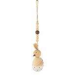 Dekoratief | Hanger kuiken, hout, naturel, 29x4x4cm | A180634 Dekoratief | Hanger kuiken, hout, naturel, 29x4x4cm | A180634