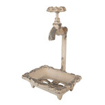 Clayre & Eef | Zeepbakje Beige 14x12x23 cm | 6Y5457 Clayre & Eef | Zeepbakje Beige 14x12x23 cm | 6Y5457