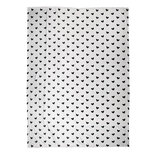 Clayre & Eef | Plaid Wit Zwart 130x170 cm | LBS60 Clayre & Eef | Plaid Wit Zwart 130x170 cm | LBS60