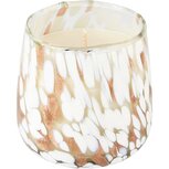 Dekoratief | Geurkaars 'Blurred White', glas, 8x8x8cm | A238013 Dekoratief | Geurkaars 'Blurred White', glas, 8x8x8cm | A238013