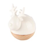 Dekoratief | Eland, wit/naturel, porselein, 8x8x11cm | A235545 Dekoratief | Eland, wit/naturel, porselein, 8x8x11cm | A235545