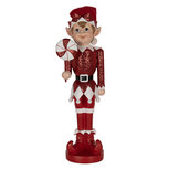 Clayre & Eef | Decoratie elf Rood 19x17x59 cm | 6PR4901 Clayre & Eef | Decoratie elf Rood 19x17x59 cm | 6PR4901