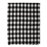 Clayre & Eef | Plaid Zwart, Wit 130x170 cm | KT060.146 Clayre & Eef | Plaid Zwart, Wit 130x170 cm | KT060.146
